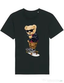 Tricou STANLEY STELLA barbat Skate Negru