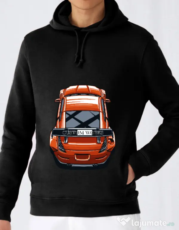Hanorac barbat cu gluga 350Z Wide Body Negru