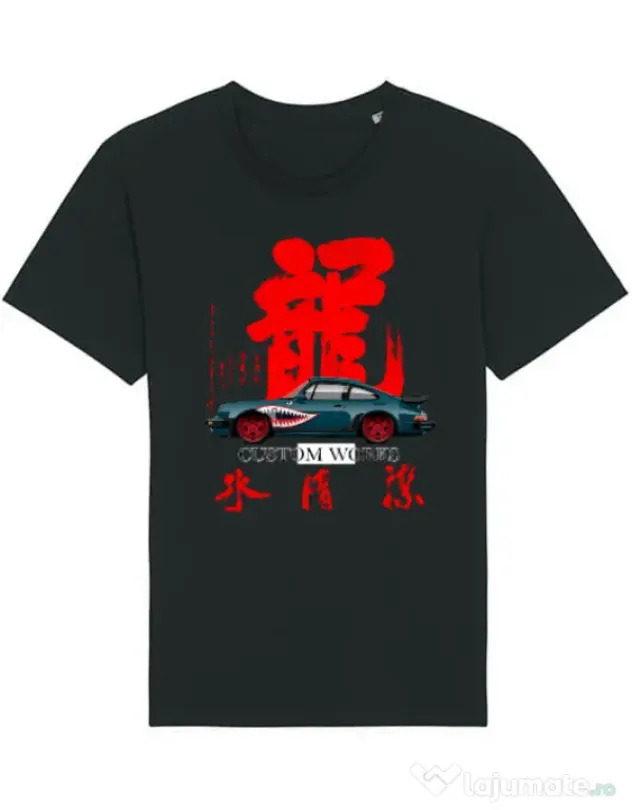 Tricou STANLEY STELLA barbat Porsche Turbo Negru