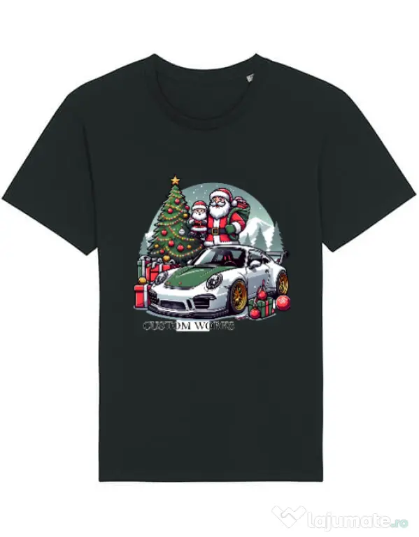 Tricou STANLEY STELLA barbat CW Christmas Series #21 Negru