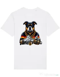 Tricou STANLEY STELLA barbat BULLDOG 08 Alb