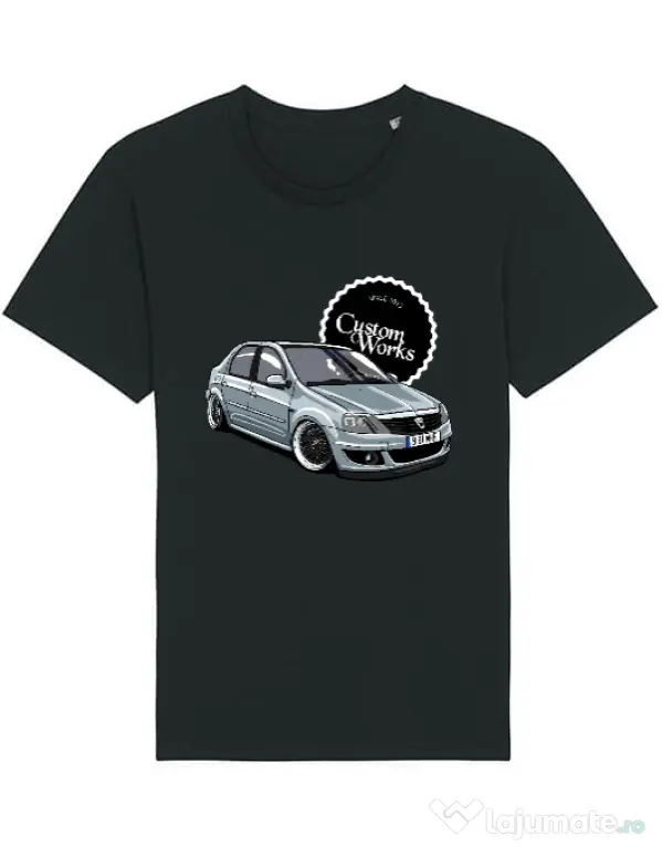 Tricou STANLEY STELLA barbat Stefan - Logan MHE Negru