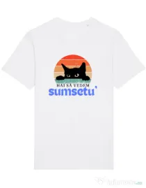 Tricou STANLEY STELLA barbat Custom design Alb
