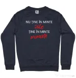 Bluza personalizata barbat Nu Tine In Minte Zile Denim inchis