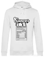 Hanorac barbat cu gluga Zodiac | Rac Alb