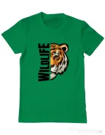 Tricou personalizat barbat WildLife Verde mediu