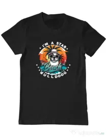 Tricou personalizat barbat BULLDOG 12 Negru