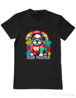 Tricou personalizat barbat BULLDOG 101 Negru