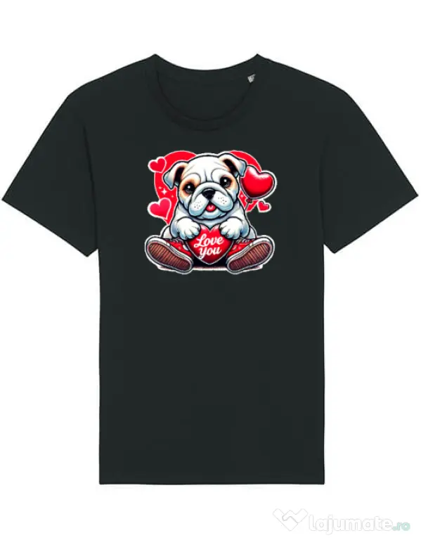 Tricou STANLEY STELLA barbat BULLDOG 102 Negru
