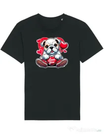 Tricou STANLEY STELLA barbat BULLDOG 102 Negru