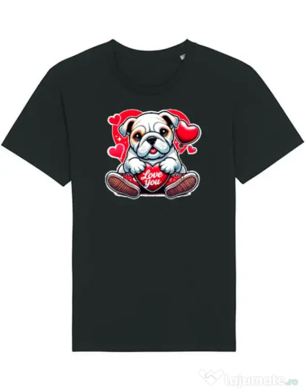 Tricou STANLEY STELLA barbat BULLDOG 102 Negru