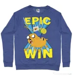 Bluza ADLER barbat Epic win Albastru melanj