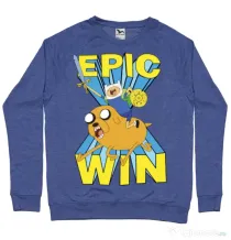 Bluza ADLER barbat Epic win Albastru melanj