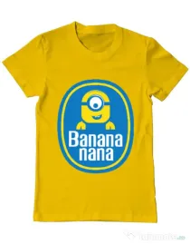 Tricou ADLER barbat Bananana Galben