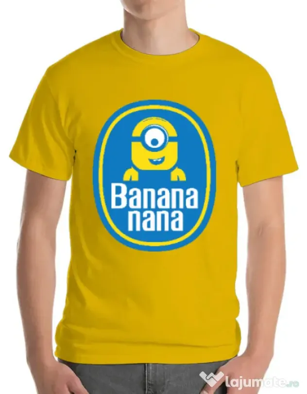 Tricou ADLER barbat Bananana Galben