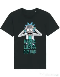 Tricou STANLEY STELLA barbat Wubba Lubba Dub Dub Negru