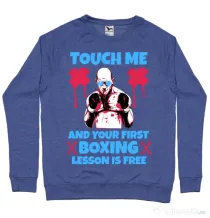 Bluza ADLER barbat Touch me Albastru melanj