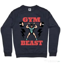 Bluza ADLER barbat Gym Beast Denim inchis