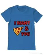 Tricou ADLER barbat I want you Albastru azuriu