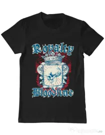 Tricou ADLER barbat Royalty bloodline Negru