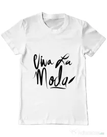 Tricou ADLER barbat Viva la moda Alb