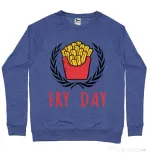 Bluza ADLER barbat Fry Day Albastru melanj
