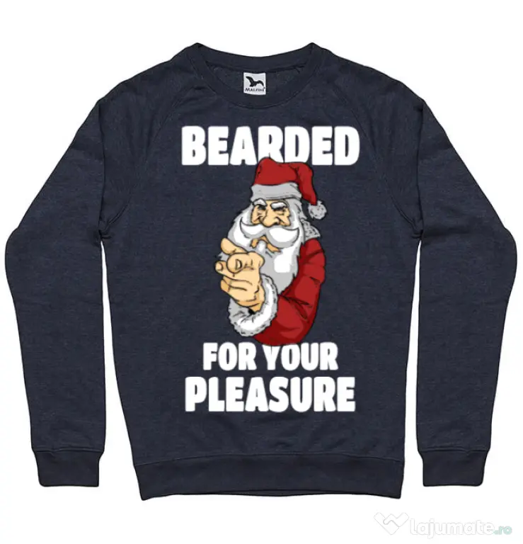 Bluza ADLER barbat Bearded for your pleasure Denim inchis