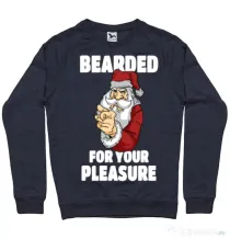 Bluza ADLER barbat Bearded for your pleasure Denim inchis
