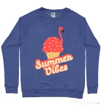 Bluza ADLER barbat Summer Vibes Albastru melanj