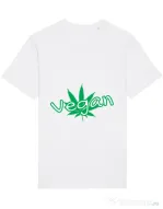 Tricou STANLEY STELLA barbat Vegan Alb