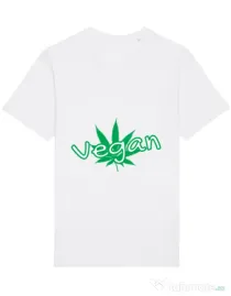 Tricou STANLEY STELLA barbat Vegan Alb