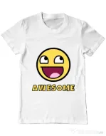 Tricou ADLER barbat Awesome Alb