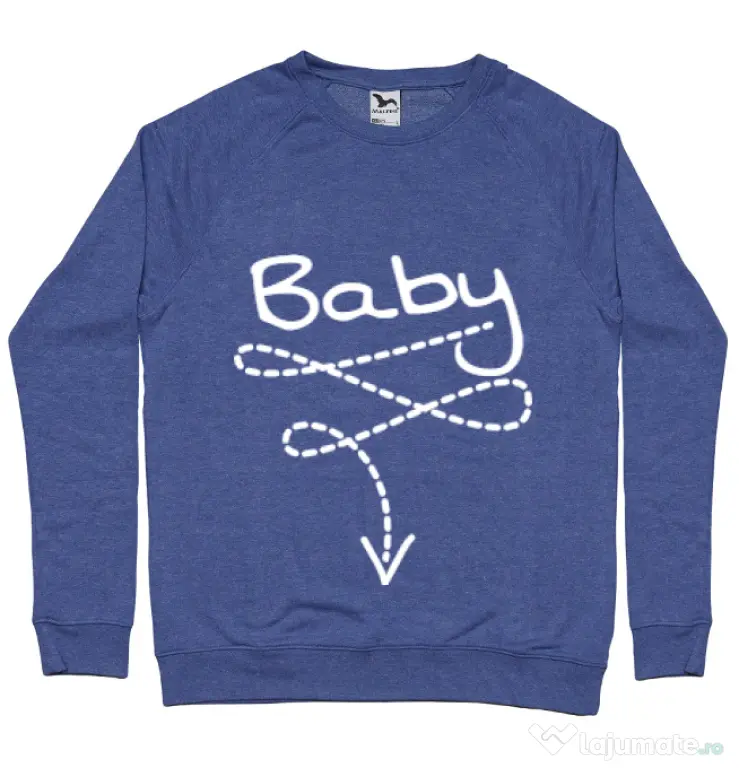 Bluza ADLER barbat Baby Albastru melanj