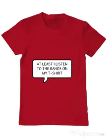 Tricou ADLER barbat T-shirt band Rosu