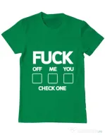 Tricou ADLER barbat Check one Verde mediu