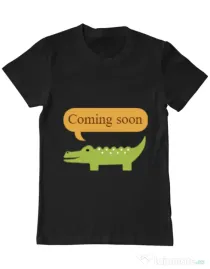 Tricou ADLER barbat Coming soon Negru