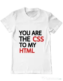 Tricou ADLER barbat CSS to HTML Alb