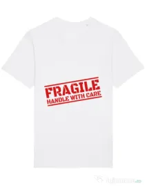Tricou STANLEY STELLA barbat Fragile Alb