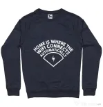 Bluza ADLER barbat Home wifi Denim inchis