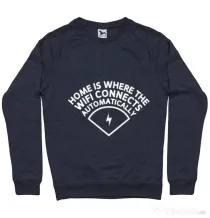 Bluza ADLER barbat Home wifi Denim inchis