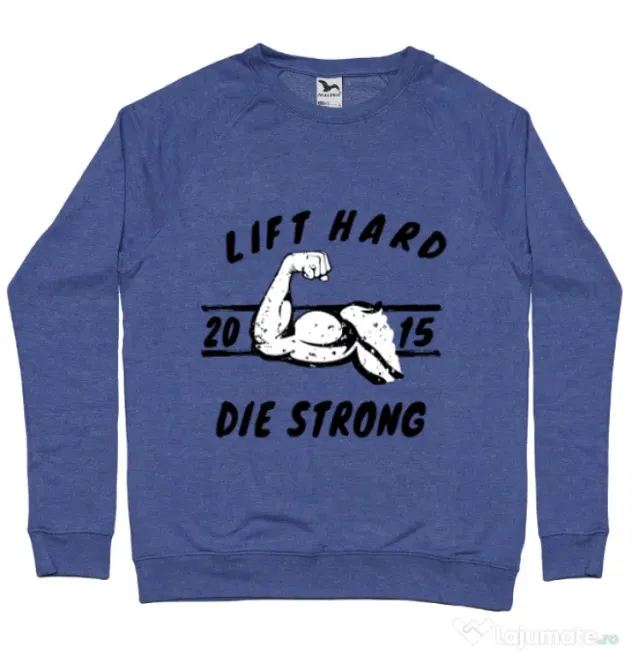 Bluza ADLER barbat Lift hard Albastru melanj