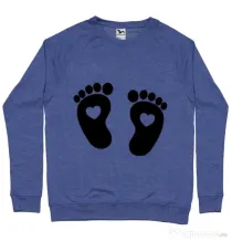 Bluza ADLER barbat Picioruse Albastru melanj