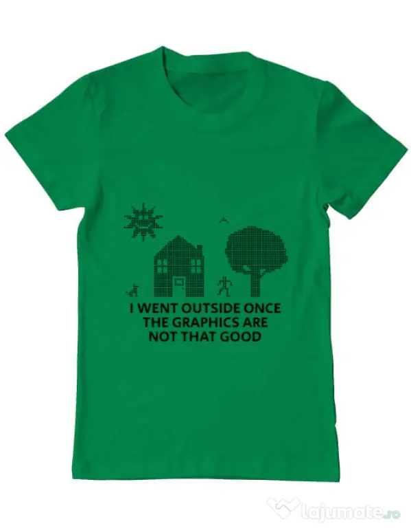 Tricou ADLER barbat Reality graphics Verde mediu