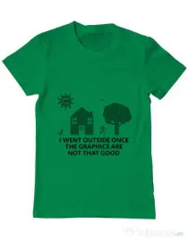 Tricou ADLER barbat Reality graphics Verde mediu