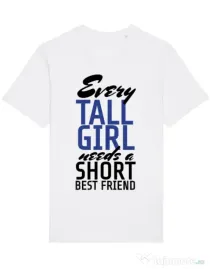 Tricou STANLEY STELLA barbat Tall best friend Alb