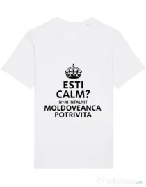 Tricou STANLEY STELLA barbat Moldoveanca potrivita Alb