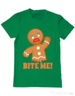 Tricou ADLER barbat Bite me Verde mediu