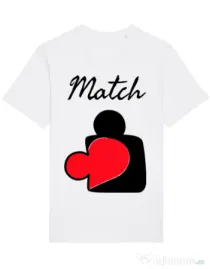 Tricou STANLEY STELLA barbat Perfect match Alb