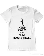 Tricou ADLER barbat Play basketball Alb