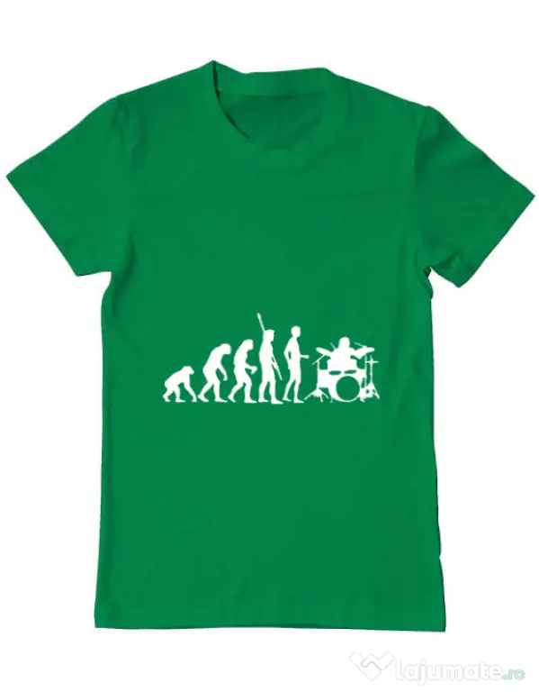 Tricou ADLER barbat Drummer evolution Verde mediu